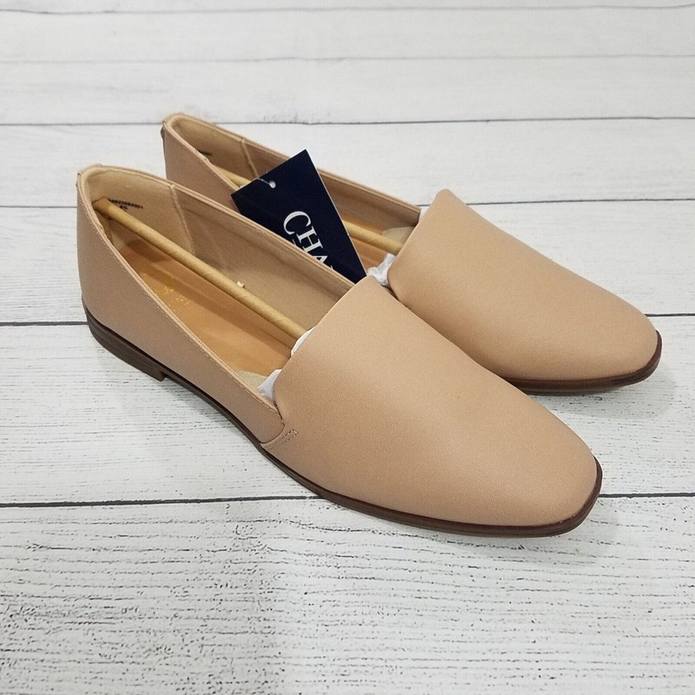 Chaps Women's Casual Loafers Size 8.5 - Almond